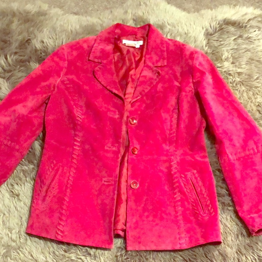 Nancy Bolen City Girl suede jacket
